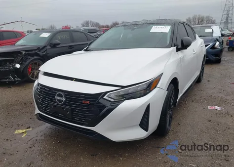 2025 Nissan Sentra Sr z USA, uszkodzony, nr VIN 3N1AB8DV8SY344898